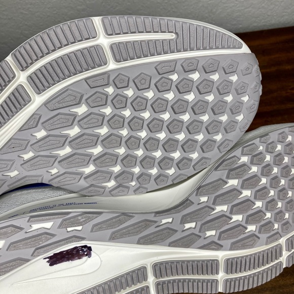 NIKE AIR ZOOM PEGASUS 36 PLATINUM TINT ROYAL WHITE - Picture 8 of 9